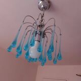 Chandelier Murano drops of water Paolo Venini