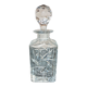 Cut crystal decanter