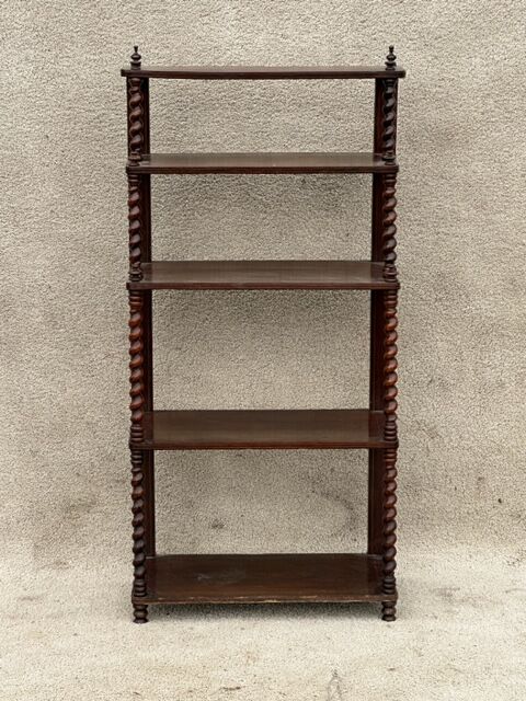Rosewood veneer shelf
