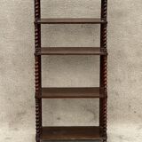 Rosewood veneer shelf