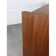 Suite of asymmetrical Scandinavian wall shelves 60s