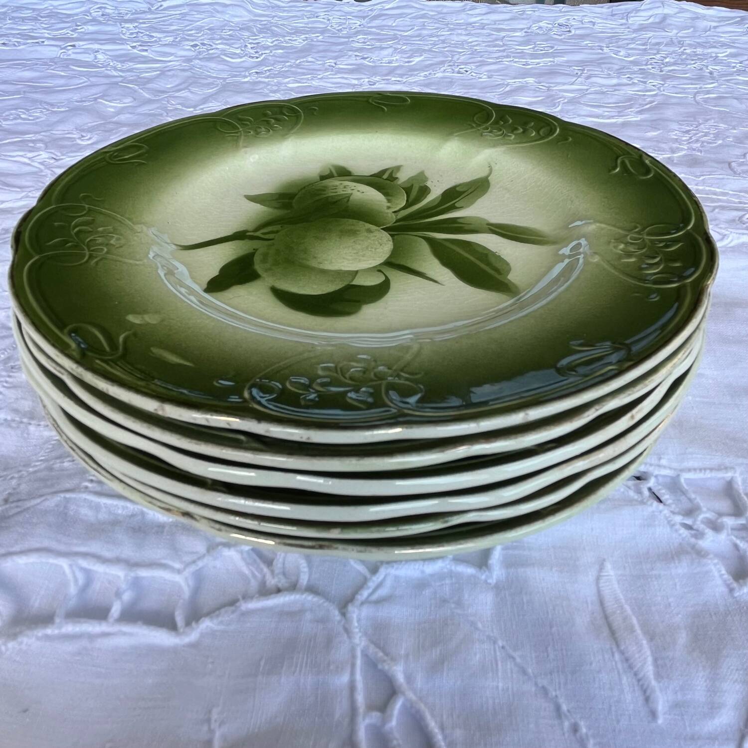 Longwy dessert plates