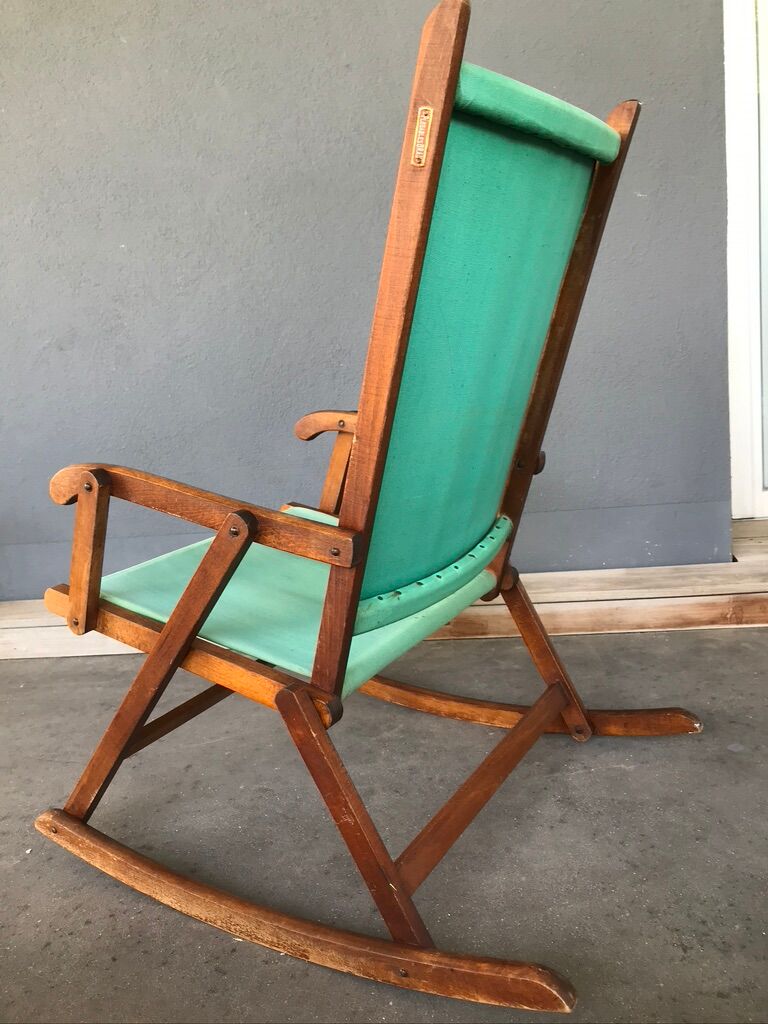 Foldable rocking-chair 1950 child