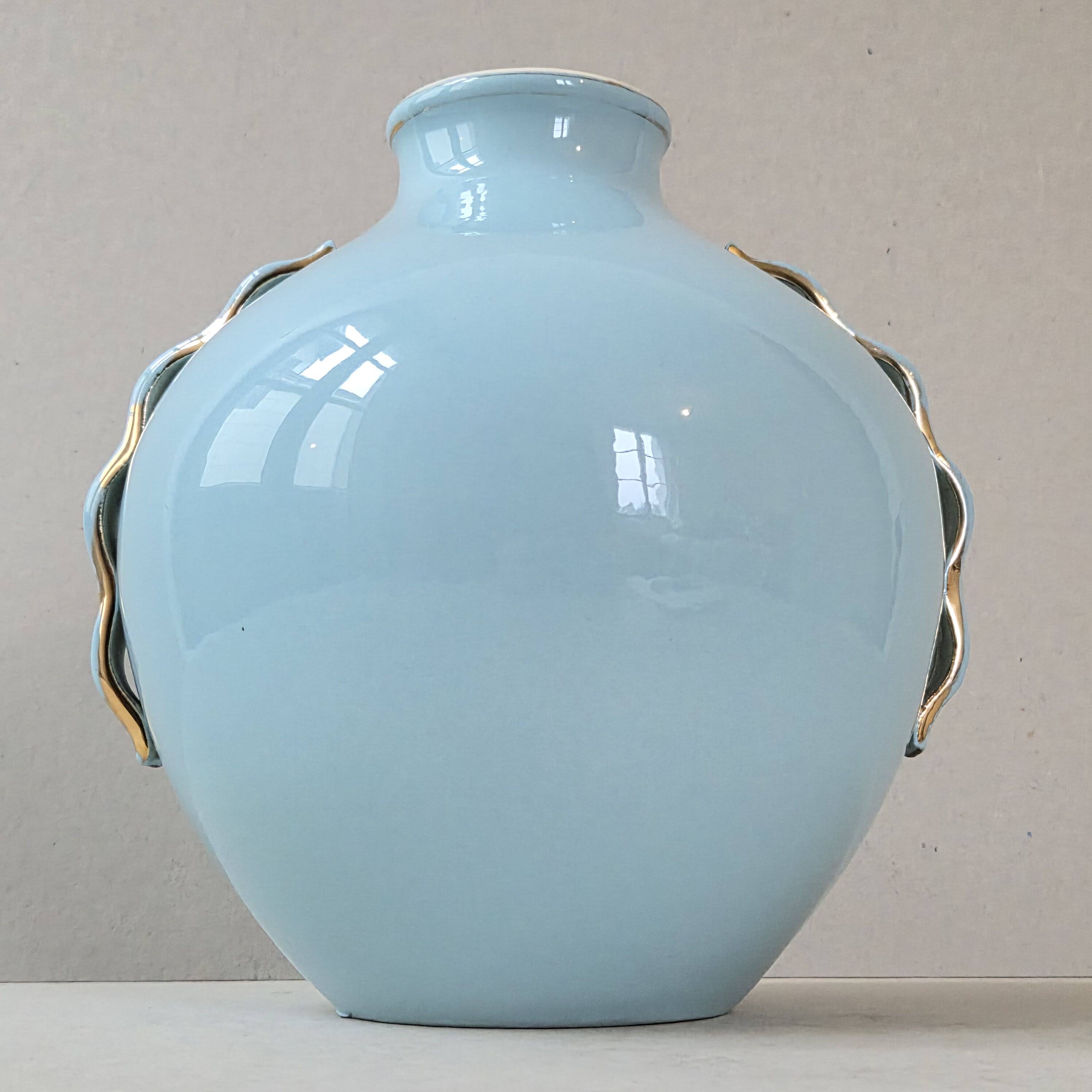 Art Deco Vase Boch Frères la Louvière Keramis 1920