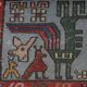 Tapis turc vintage fait main 120x185 cm