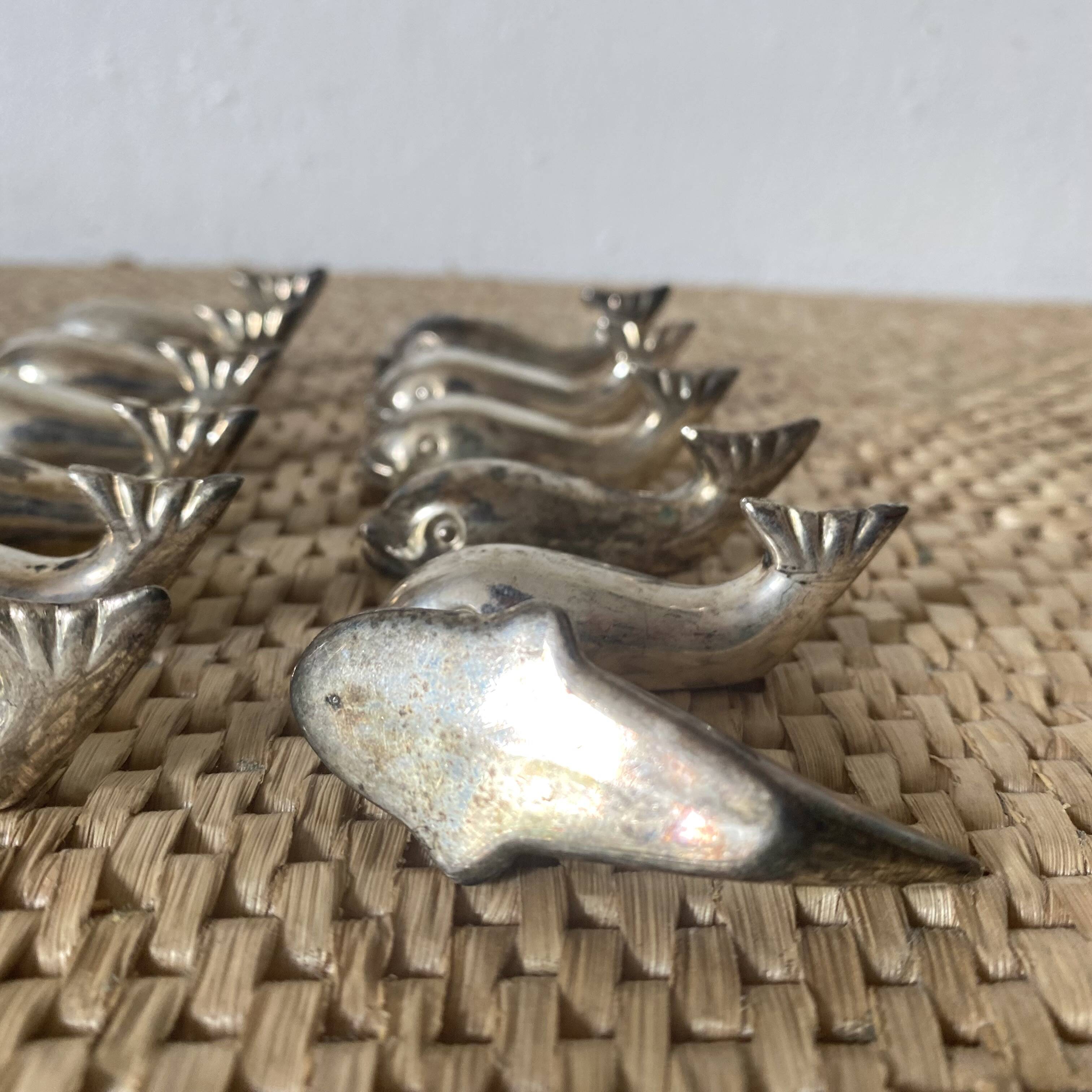 Vintage fish knife holder