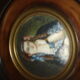 Miniature portrait of woman signed Vigué