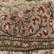 6x8 Madallion Pattern Cream & Salmon Persian Rug, 196x260Cm