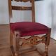 Set of 6 Louis XIII / Renaissance style chairs - carved solid oak
