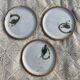 Madeleine Brault pottery service La Colombe 1960s