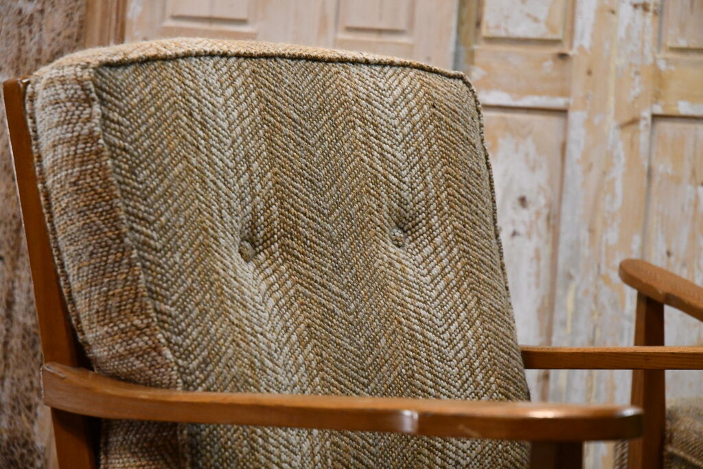Pair of designer armchairs