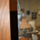 Meuble d'entrée miroir