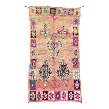 Tapis Marocain Boujad coloré - 325 x 181 cm
