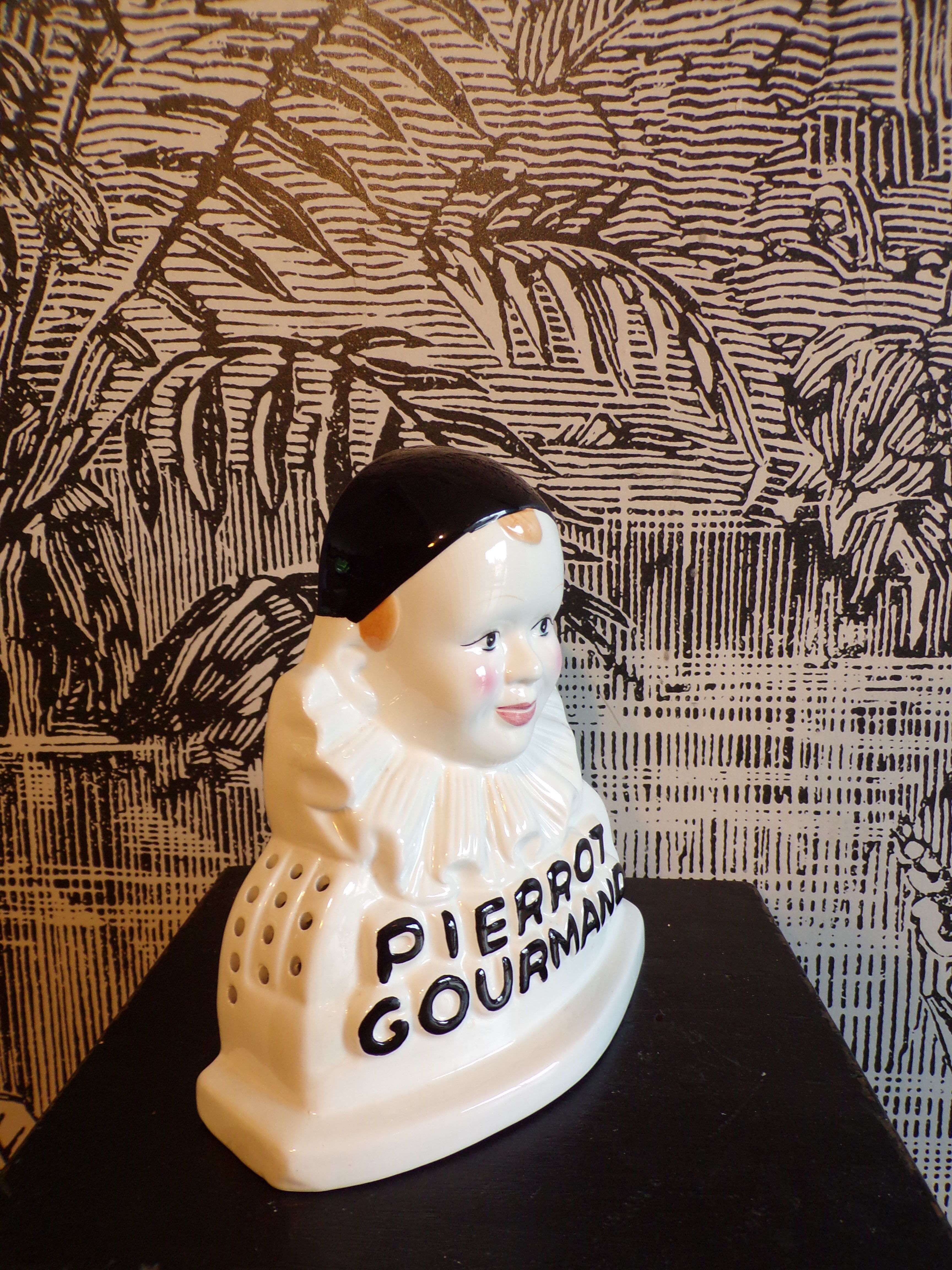 Porte-sucette de comptoir Pierrot gourmand