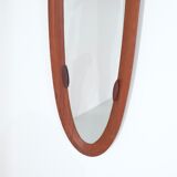 Wooden mirror, Italy - 1960s
