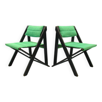 Folding Side Chairs, 1970s