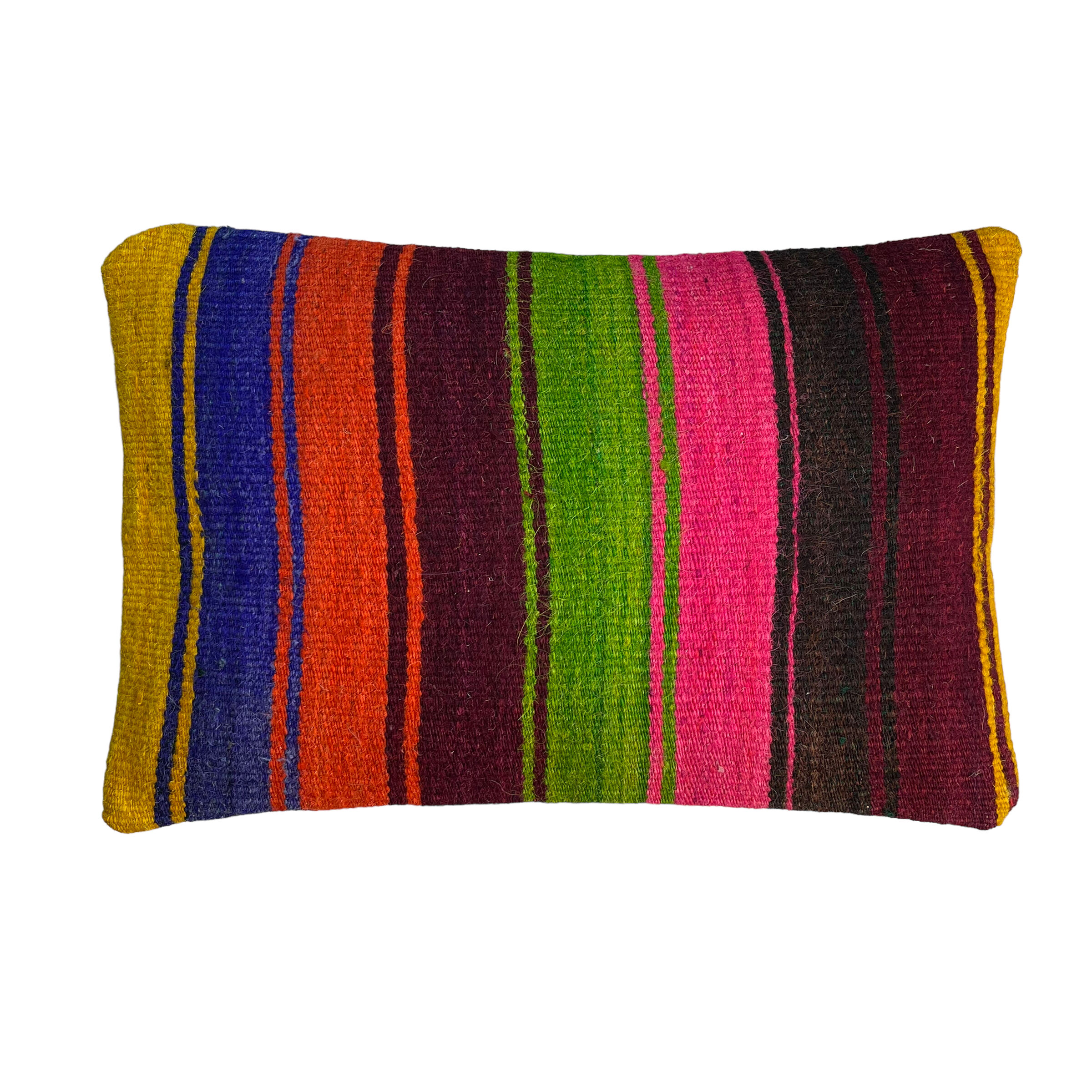 Vintage turkish kilim cushion cover 30x50cm