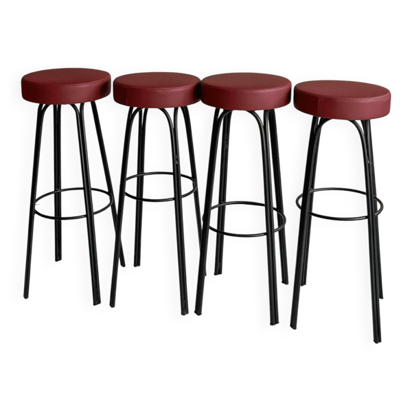 Set de 4 tabourets de bar