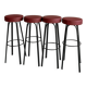 Set de 4 tabourets de bar