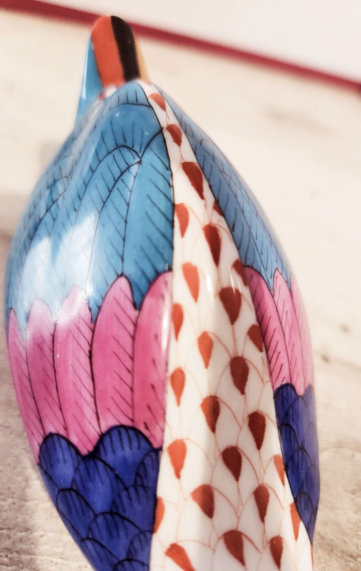 Herend porcelain swan