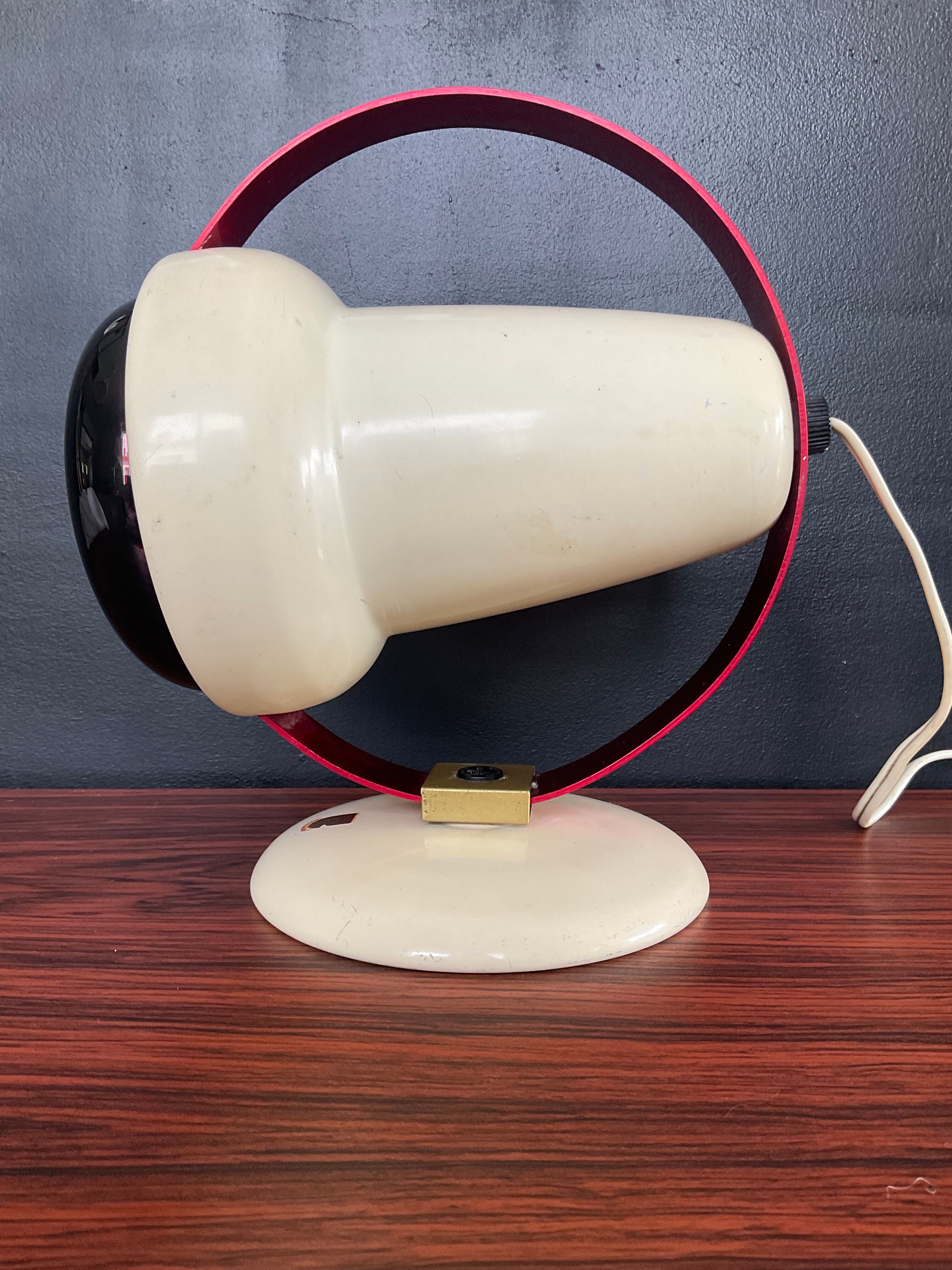 Philips Infraphil lamp designed by Charlotte Perriand
