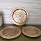 Lot de 3 plateaux en laiton marocain