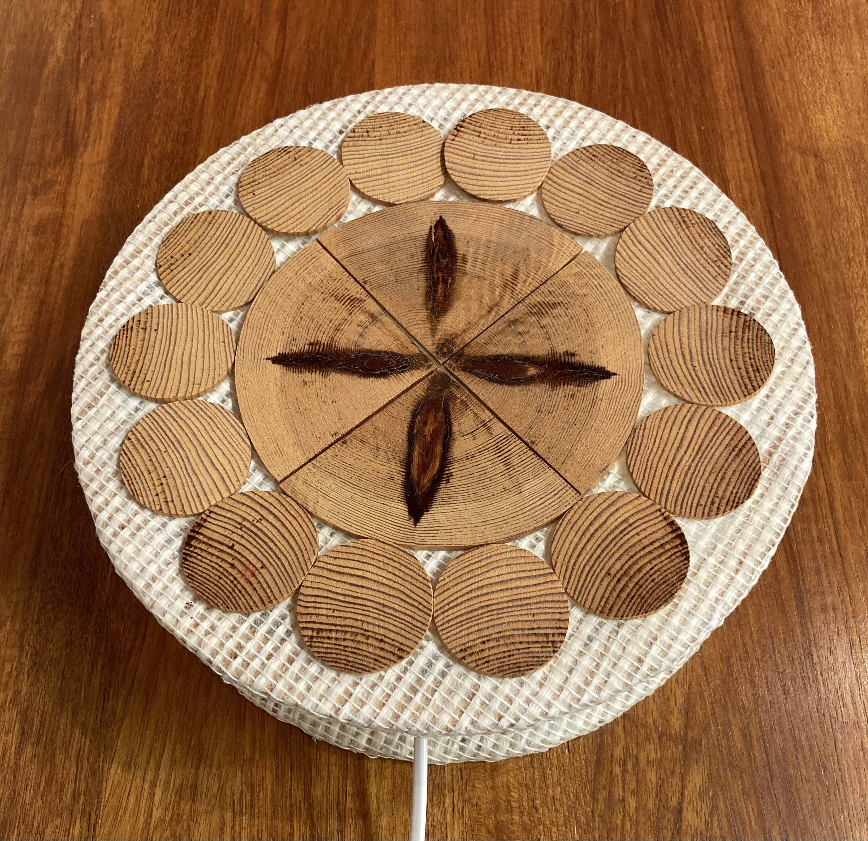 1950s Scandinavian applique design.