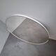 1970s Czechoslovakian Round Wall Mirror with Beige Frame