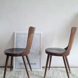 Set of 4 Scandinavian chairs from the 1960s.