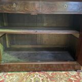 Louis Philippe period low sideboard in mahogany