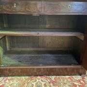 Louis Philippe period low sideboard in mahogany