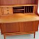 Secretary desk in teak by Johannes Sorth for BM mobler, denmark, 60s