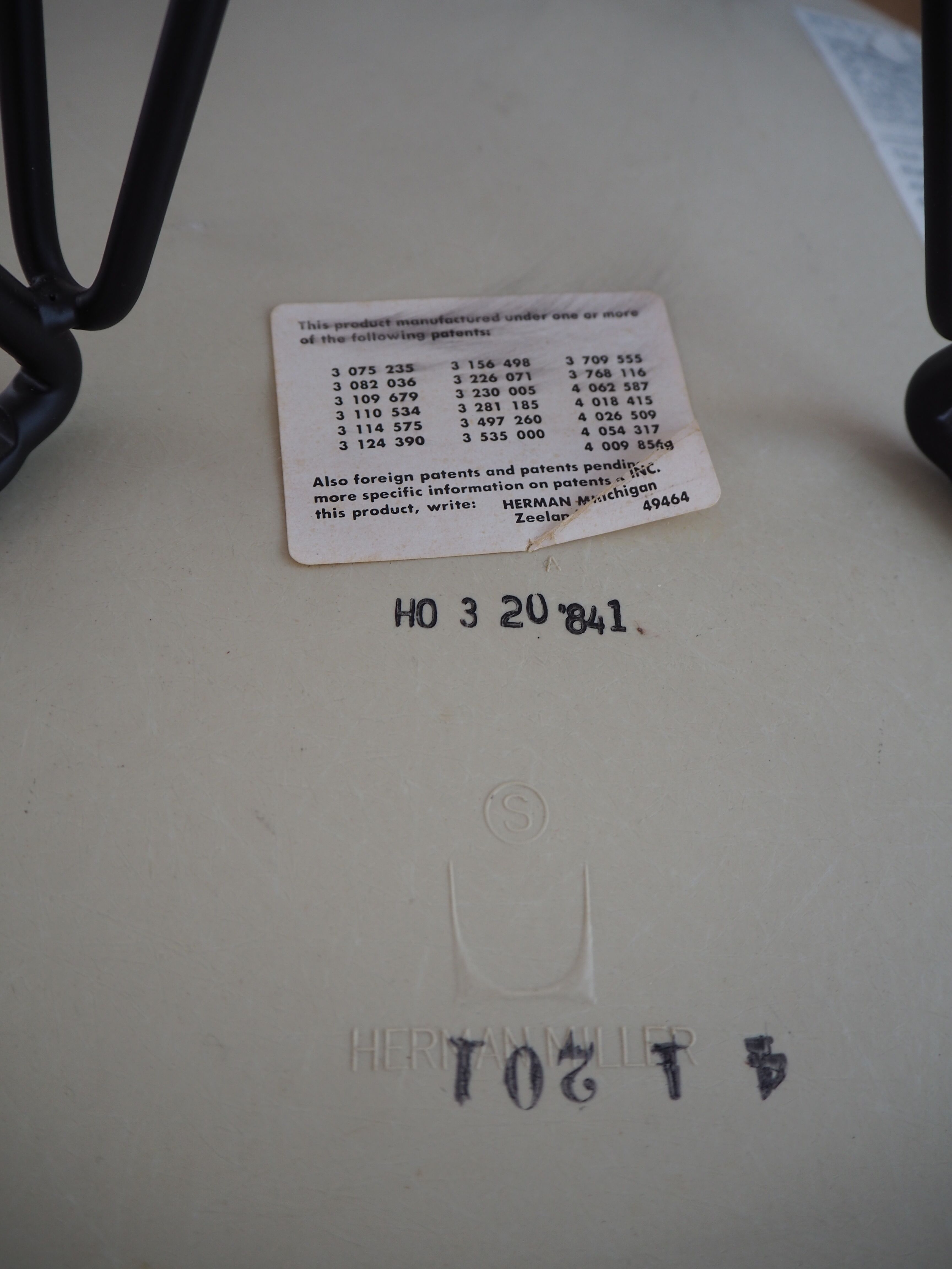 Chair by Charles & Ray Eames, Herman Miller