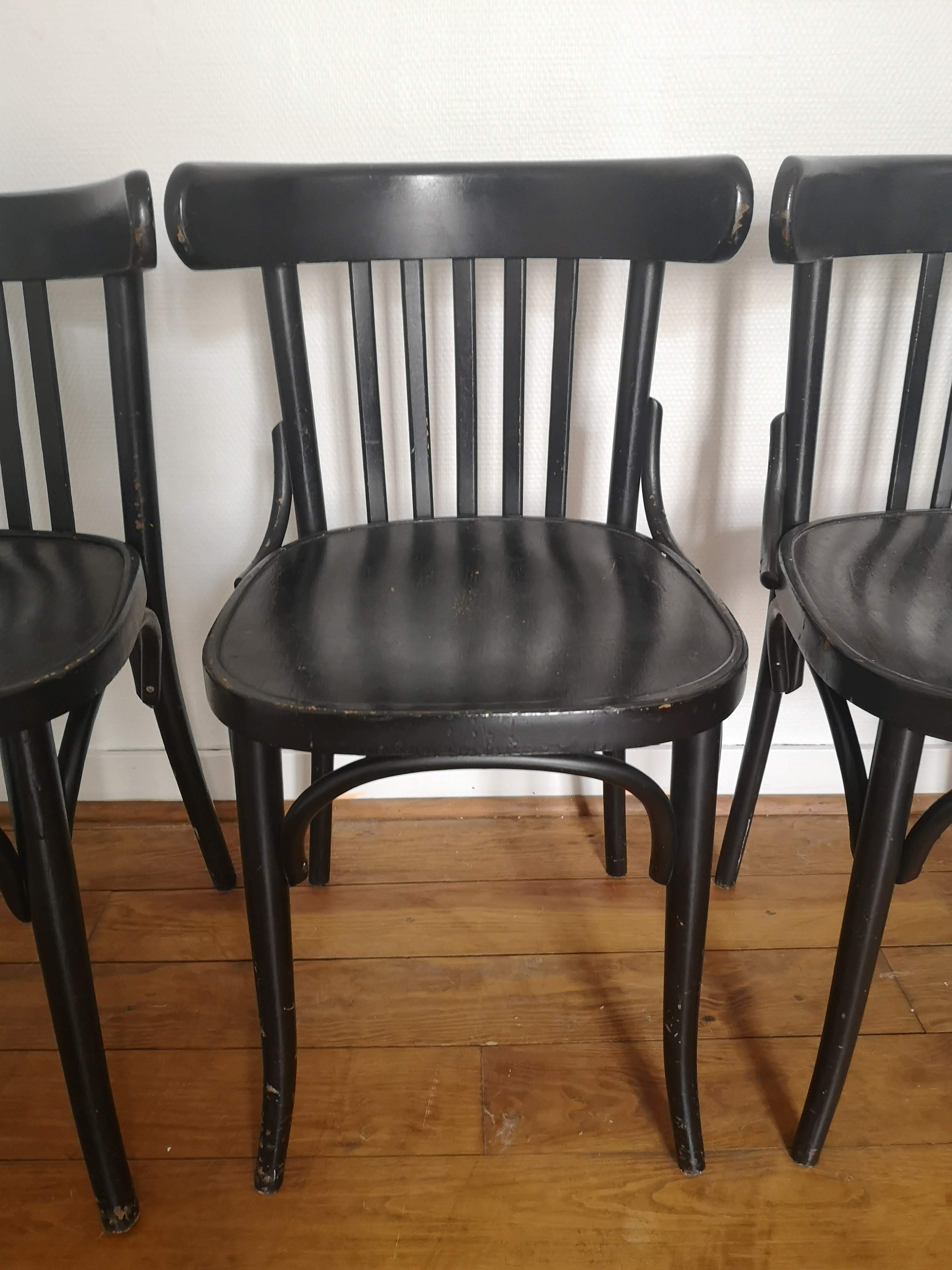Set of bistro chairs