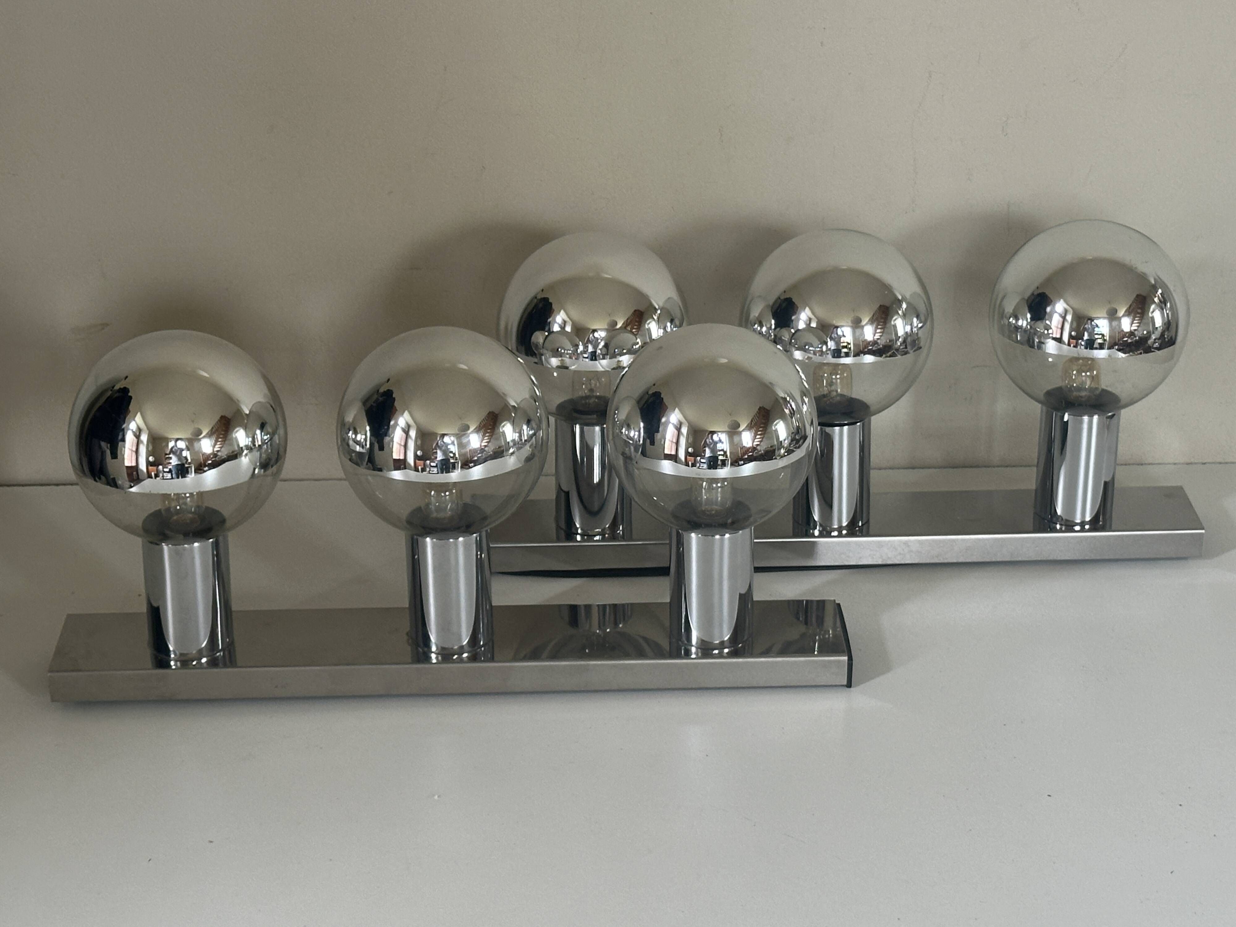 Pair of Motokko Ishii wall lights, vintage design, 70s