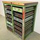 Vintage Industrial Iron Chest of Drawers, 1950s