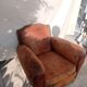 Fauteuil club moustache