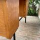 1960 modernist desk with 8 drawers
