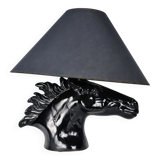 Ceramic horse lamp 1980