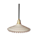 Vintage opaline hanging lamp