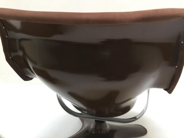 Fauteuil et ottoman par Yrjo Kukkapuro pour Haimi 1965