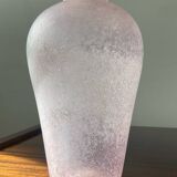 Vintage “Scavo” vase in glass paste