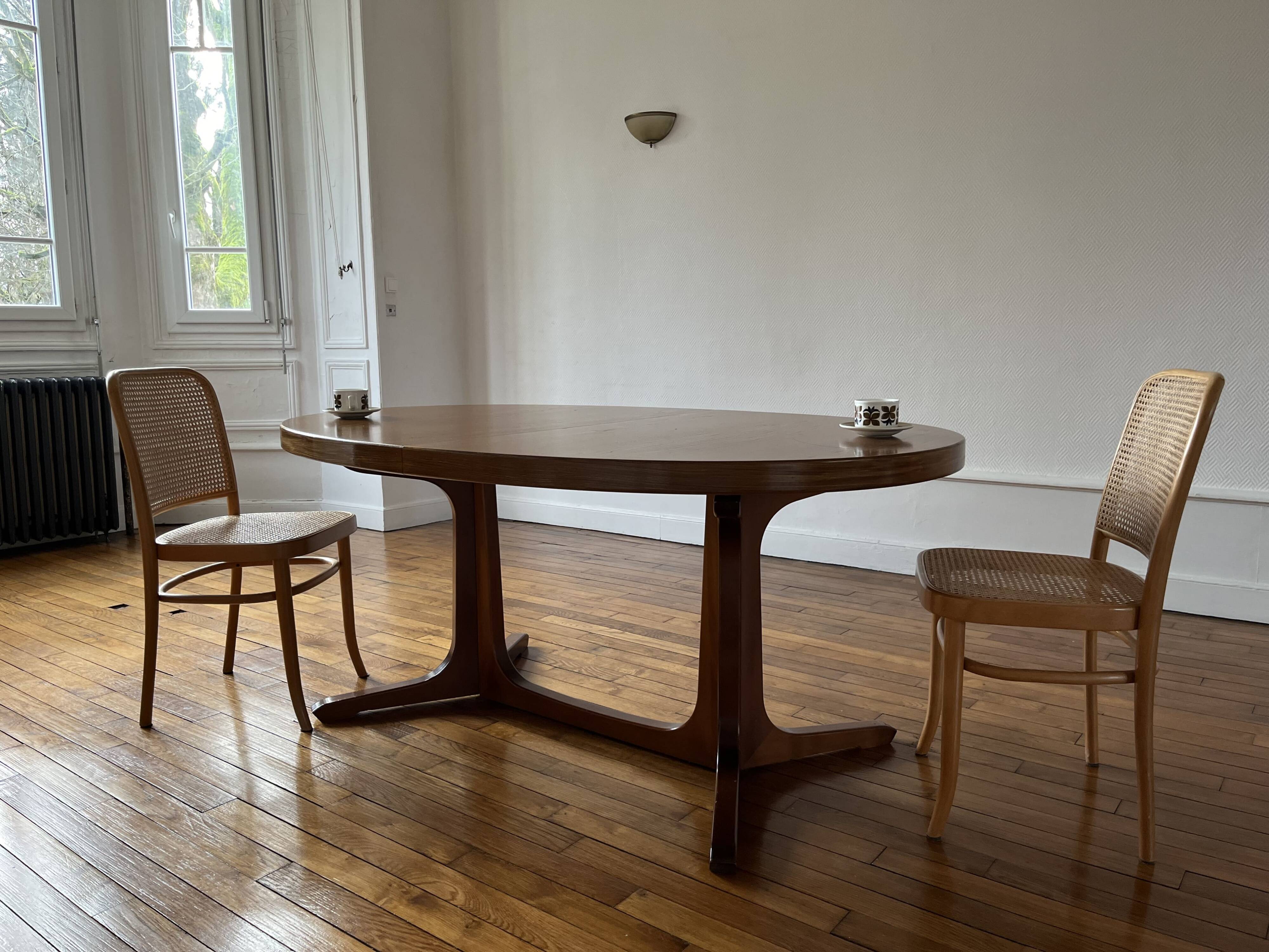 Table baumann : le charme du design mid-century scandinave