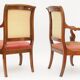 Pair of vintage armchairs Restoration