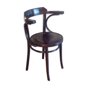 Fauteuil vintage bois
