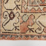 Red & Cream Vintage Persian Runner Rug, 86x265Cm