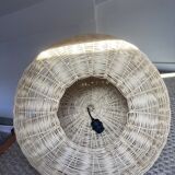 Rattan pendant light