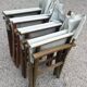 Lot de 7 chaises de jardin vintage