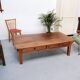 Table basse de ferme vintage bois