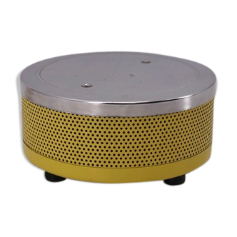 Night light in yellow perforated